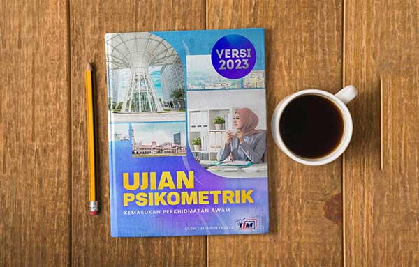 Buku Ujian Psikometrik 2023 Sebagai Jaminan Lulus Ujian SPA