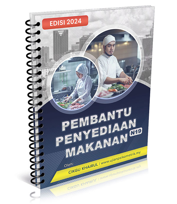 soalan psikometrik penyediaan makanan