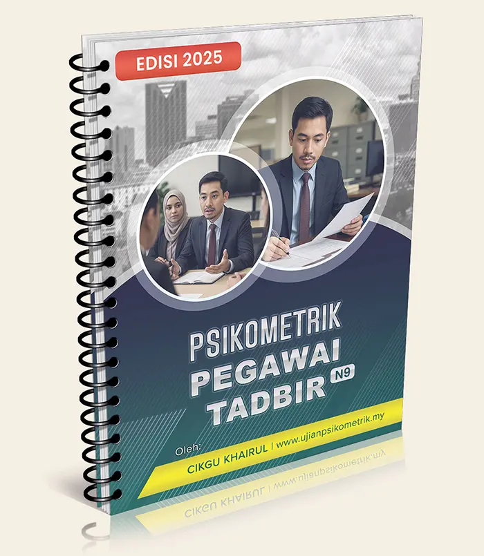 buku psikometrik pegawai tadbir