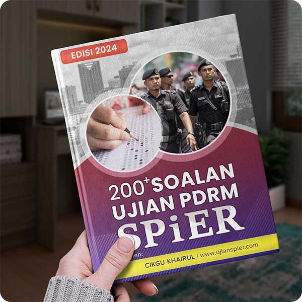 Buku SPiER PDRM Terkini Tahun 2024 - Ujian Psikometrik